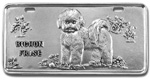 Dog License Plate - Bichon