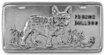 Dog License Plate - French Bulldog
