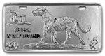 Dog License Plate - Irish Wolfhound