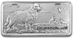 Dog License Plate - Newfoundland