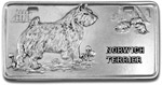 Dog License Plate - Norwich Terrier
